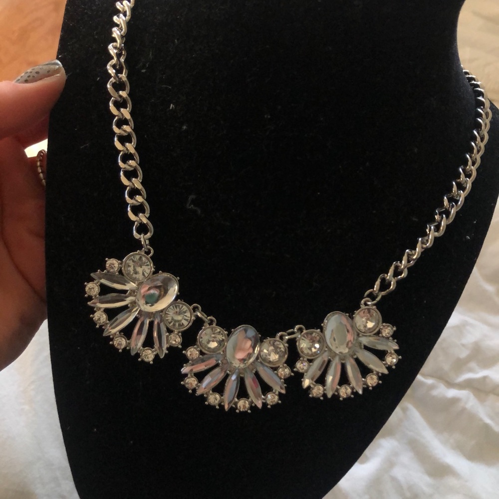 Silver Statement Necklace